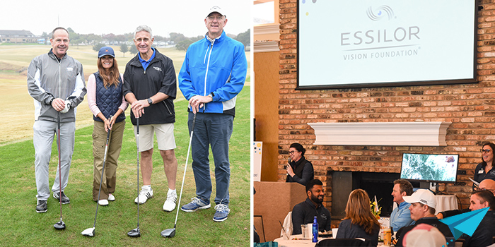 Essilor Vision Foundation 2019 Golf Tournament for clear sight raising 1 million dollars