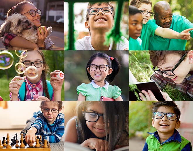 EVF Impact Report showing kids we relentlessly serve